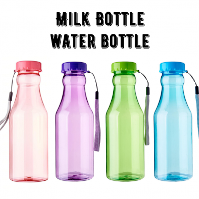 Milk  Bottle Water Bottle (Assorted)