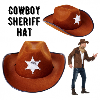 Cowboy Sheriff Hat