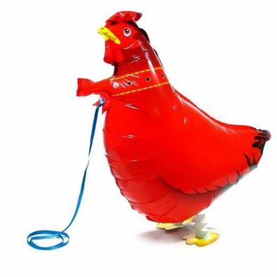 Animal Walking Pet Foil Balloon (Hen)