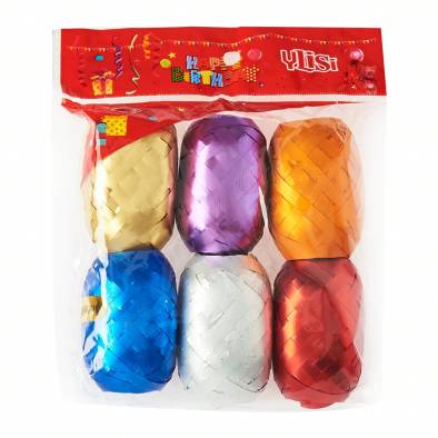 Matte Balloon String (Assorted) (6pcs)