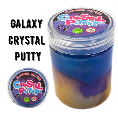 Flashing Glitter Crystal Putty