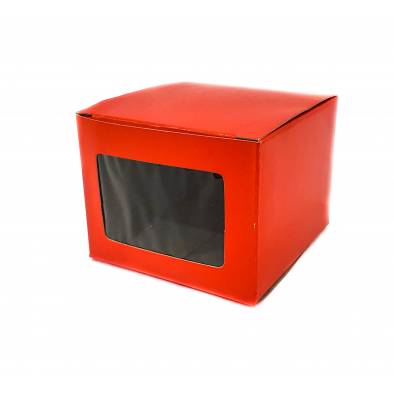 10x10x8cm Window Rectangle Box (20pcs)