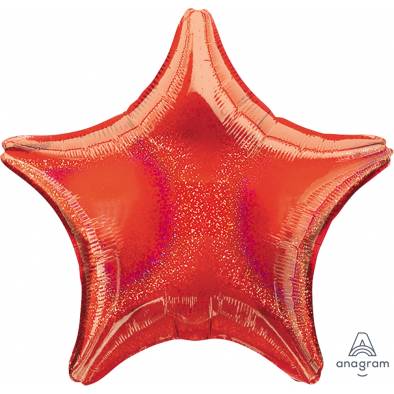Red Dazzler Star A11226 Foil Balloon
