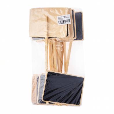 11cm x 8cm Blackboard with Stick (12pcs)