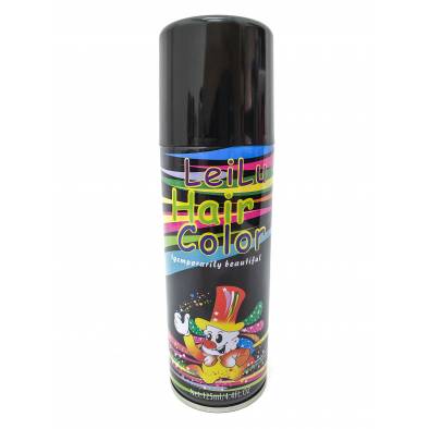125ml Color Hair Spray (Black)