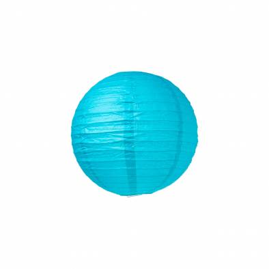 12inch Round Color Paper Lantern (Turquoise)