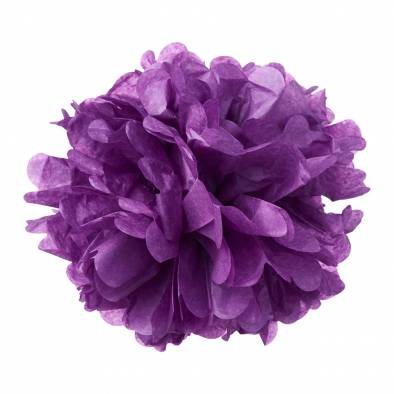 14inch Pom Pom (Purple)