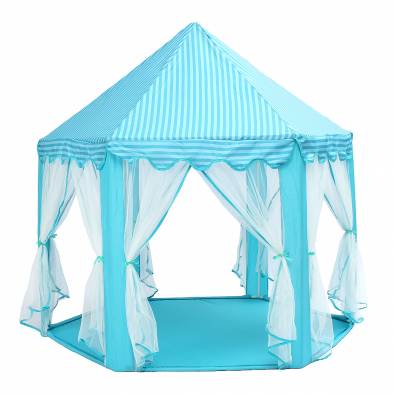 140x135cm Princess Castle Play Tent (Blue)