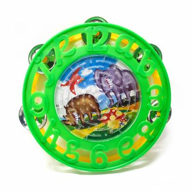 15cm Plastic Tambourine