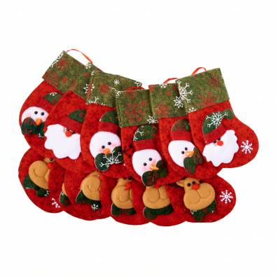 16cm Designed Christmas Sock