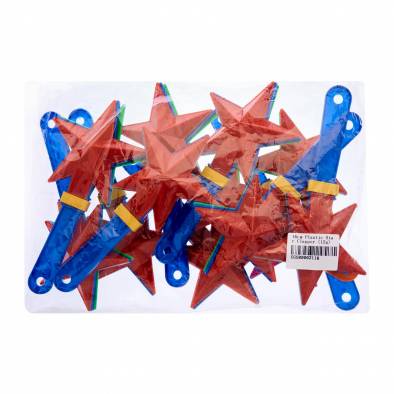 16cm Plastic Star Clapper ( Assorted) (12pcs)