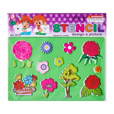 19cm x 12.5cm Plastic Stencil (12pcs)
