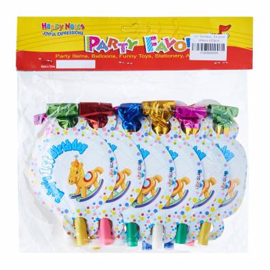 1st Birthday Blowout (Blue) (12pcs)