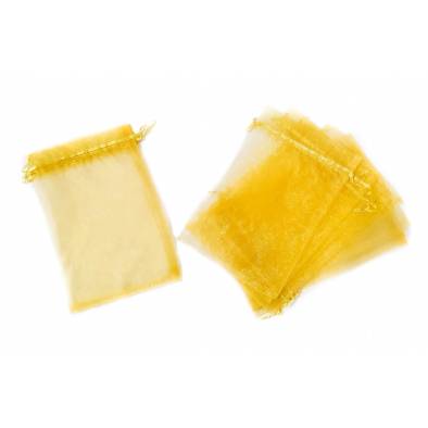 20cm x 28cm Organza Bag (Gold) (10pcs)