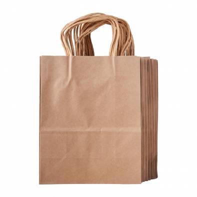 21x27x11cm Kraft Paper Bag (Brown)