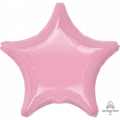 S15 I.P Pink Star A22473 Foil Balloon