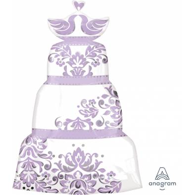 Wedding Cake A25403 Foil Balloon