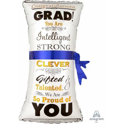 P30 31inch Graduation A25999 Foil Balloon