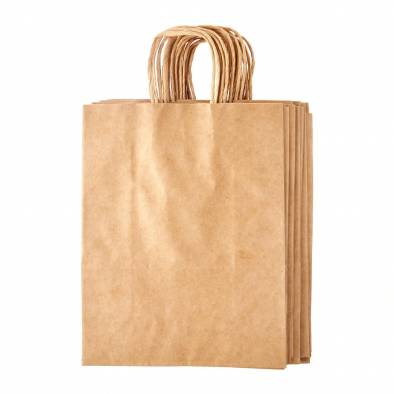 25x32x11cm Kraft Paper Bag (Brown)
