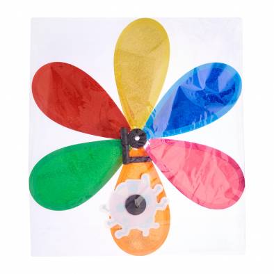 28cm Plastic Hologram Windmill