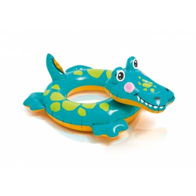 Intex 28x22inch Deluxe Animal Ring Float 58221NP (Croc)