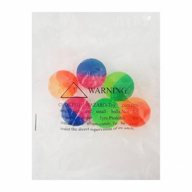 2inch Matte Color Bouncy Ball (6pcs)