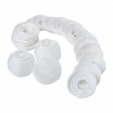 3.5" Paper Lantern (White) (20pcs)
