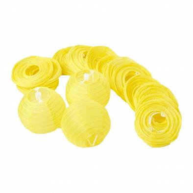 3.5" Paper Lantern (Yellow) (20pcs)