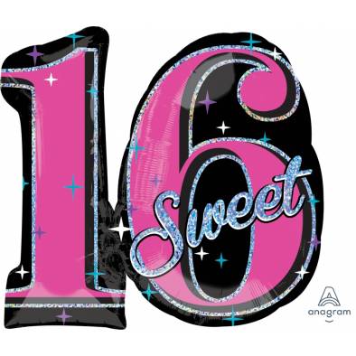Sweet 16 Birthday A30560 Foil Balloon