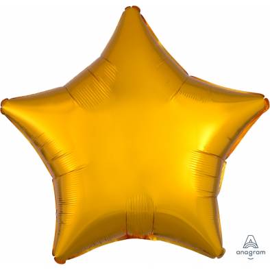Metallic Foil Star Balloon A30585 (Gold)