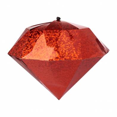 30cm Shiny Paper Diamond (Red)