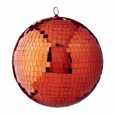 20cm Disco Ball (Red)