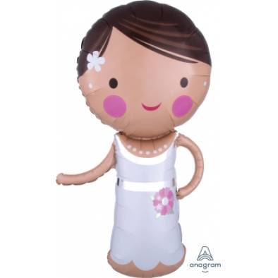 P35 Wedding Bride A31235 Foil Balloon