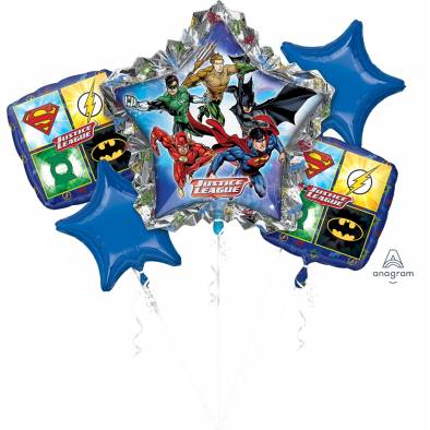 P75 Justice League A32386 Bouquet Foil Balloon