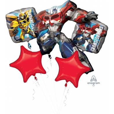 P75 Transformer A32719 Bouquet Foil Balloon