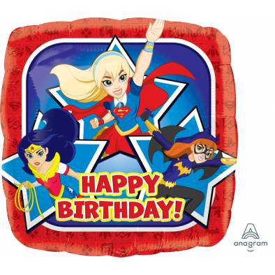 S60 DC Super Hero Girls A33224 Foil Balloon