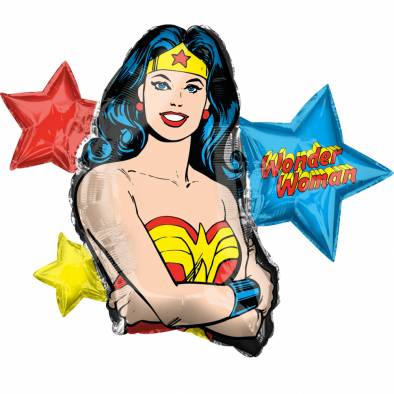 33inch Wonder Woman A38180 Foil Balloon