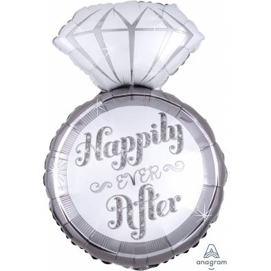 P35 Wedding A34458 Foil Balloon