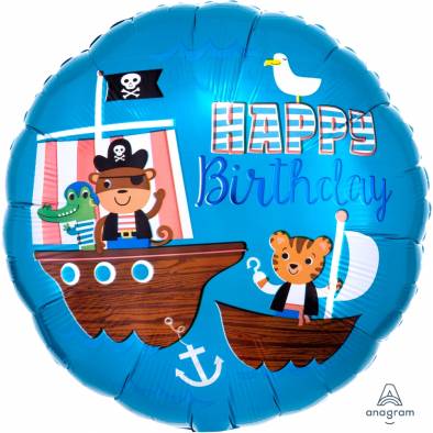Pirate Birthday A35611 Foil Balloon