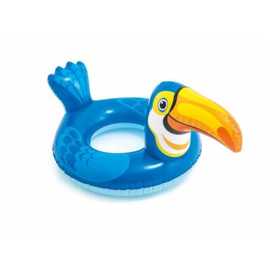 Intex 35x22inch Deluxe Animal Ring Float 58221NP (Toucan)