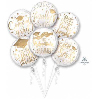 P75 Graduation A37430 Bouquet Foil Balloon