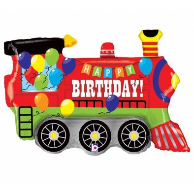 37inch Birthday Train BL35570 Foil Balloon