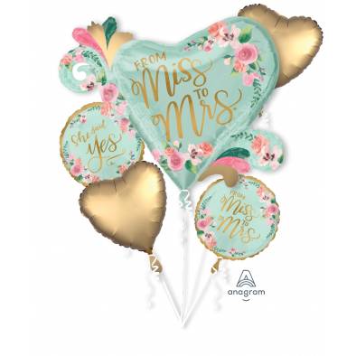 She Said Yes A38694 Bouquet Foil Balloon