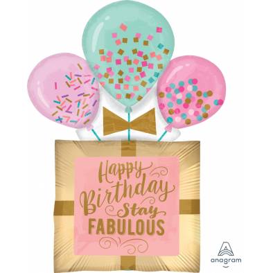 Fabulous Birthday A39056 Foil Balloon