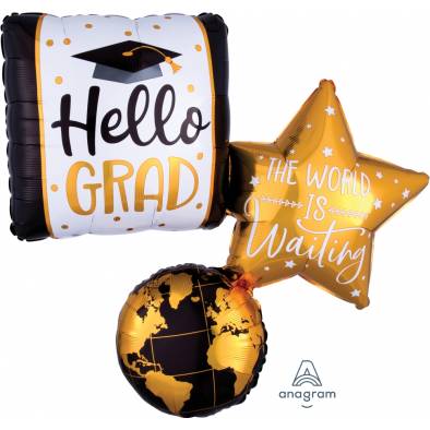 P35 34inch Graduation A39406 Foil Balloon