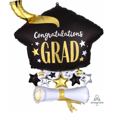 P35 25inch Graduation A40915 Foil Balloon