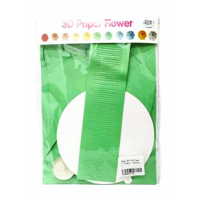 40cm DIY 3D Paper Flower  (Green)
