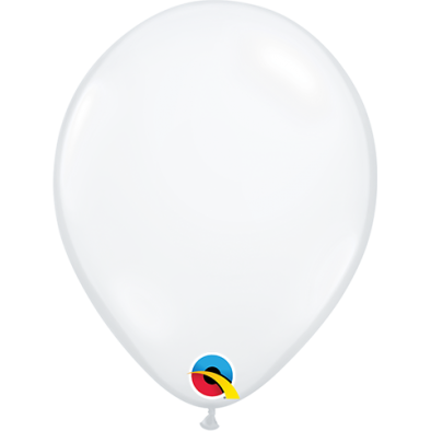 5inch Q43552 Round Latex Balloons (Diamond Clear) (100pcs)