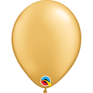 5inch Q43560 Round Latex Balloons (Gold) (100pcs)