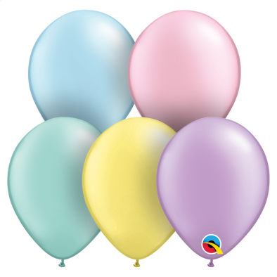 5inch Q43566 Round Latex Balloons (Pastel Pearl) (100pcs)